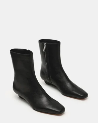 Flaire Black Leather