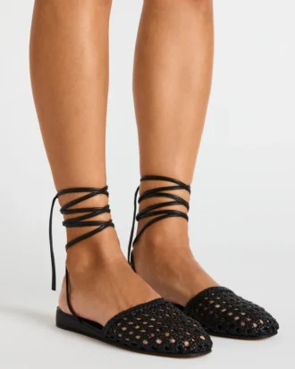 Flutter Black Leather