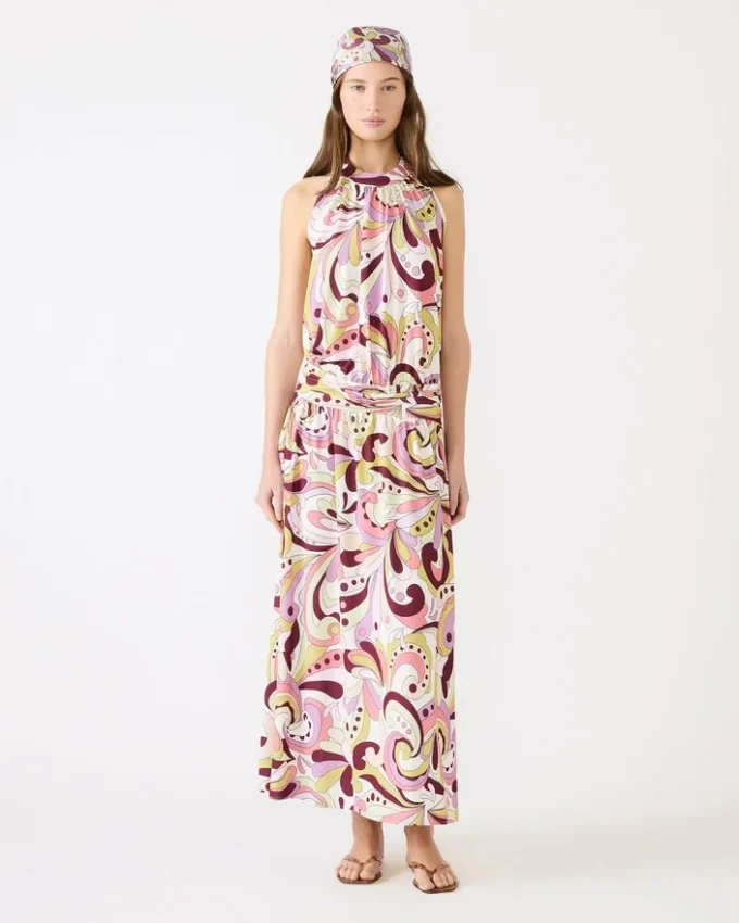 Gala Dress Petal Paisley Gala Dress Petal Paisley