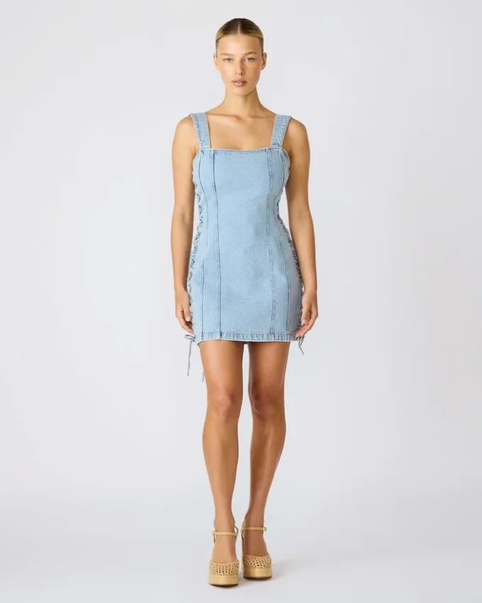 Gianka Dress Hazey Blue Gianka Dress Hazey Blue