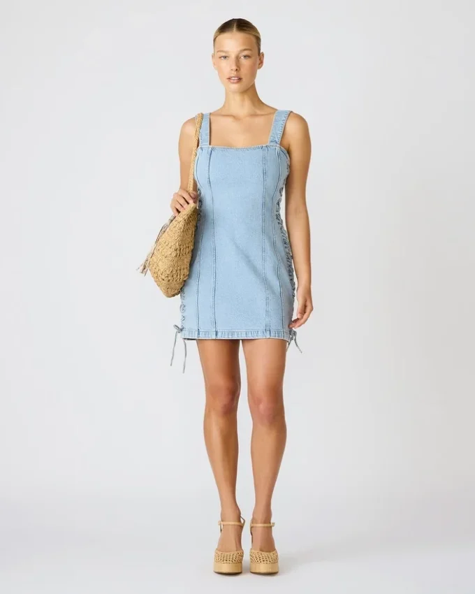 Gianka Dress Hazey Blue Gianka Dress Hazey Blue