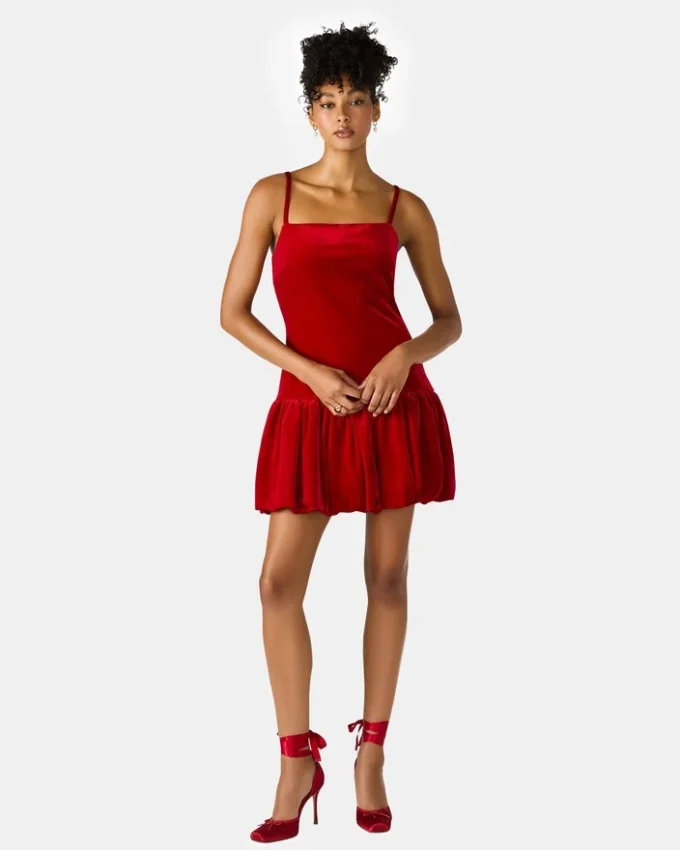 Giovanna Dress Red Velvet Giovanna Dress Red Velvet