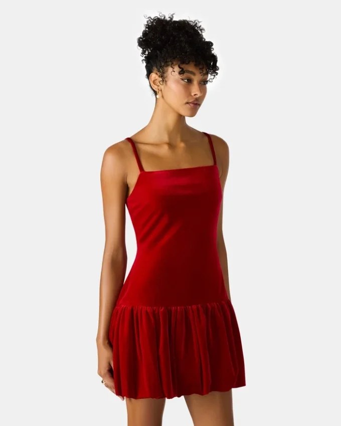 Giovanna Dress Red Velvet Giovanna Dress Red Velvet