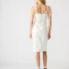 Giselle Denim Dress White Giselle Denim Dress White