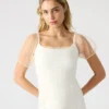 Giselle Denim Dress White Giselle Denim Dress White