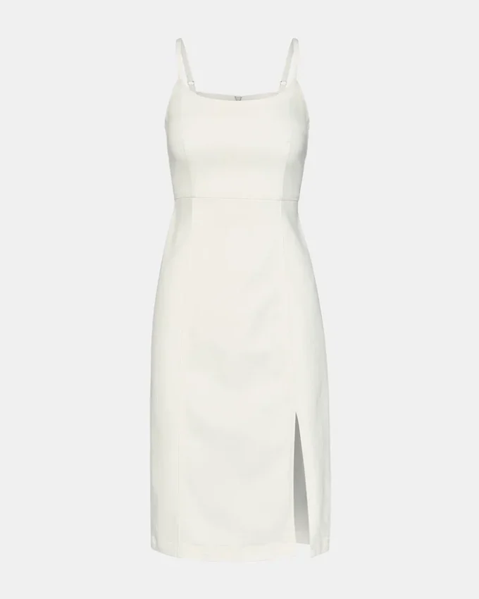 Giselle Denim Dress White Giselle Denim Dress White