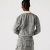 Glacia Denim Jacket Light Grey Glacia Denim Jacket Light Grey