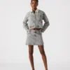 Glacia Denim Jacket Light Grey Glacia Denim Jacket Light Grey