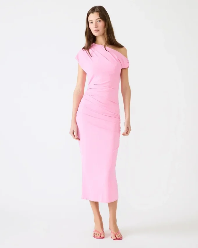 Gracelyn Dress Pink Taffy Gracelyn Dress Pink Taffy