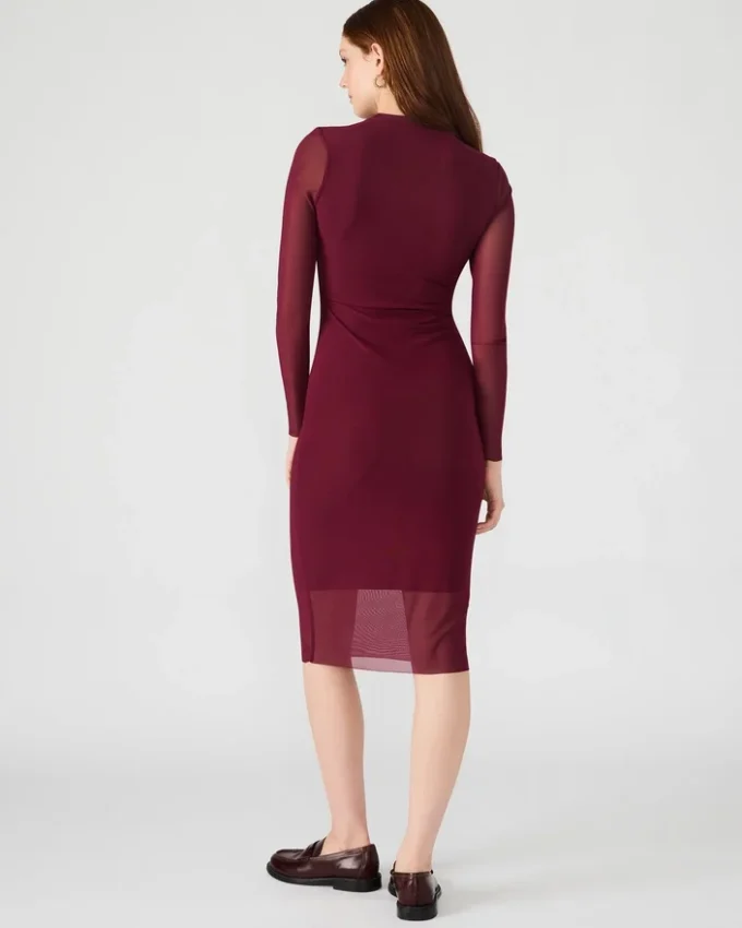 Hailee Dress Wine