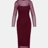Hailee Dress Wine