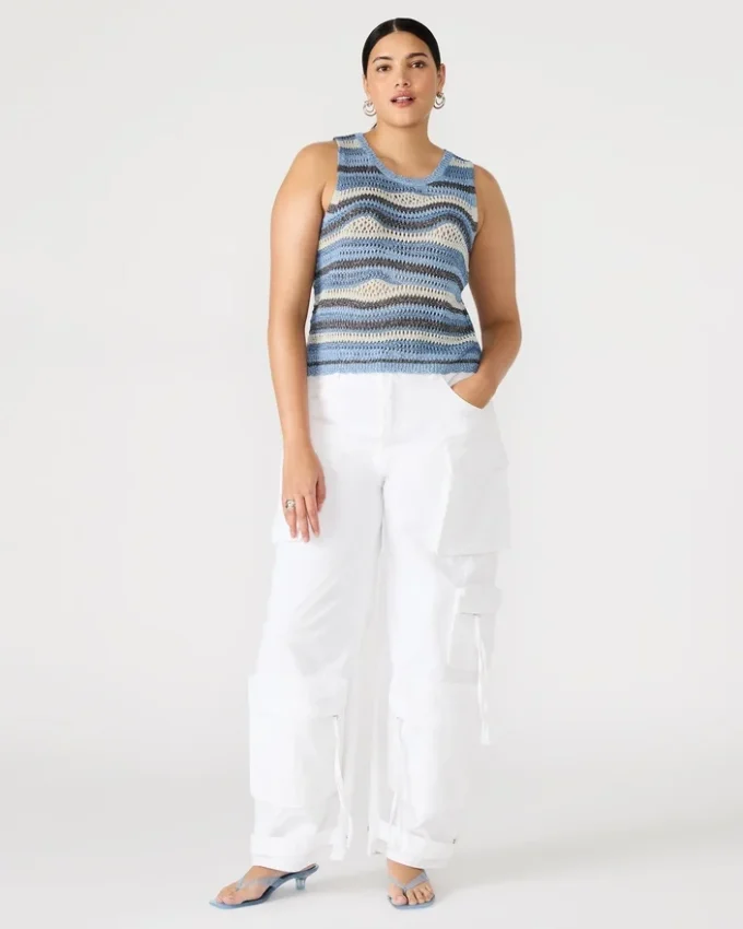 Hannah Top Blue Multi Hannah Top Blue Multi