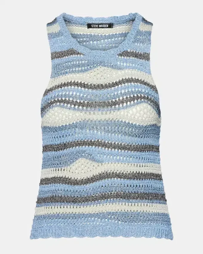 Hannah Top Blue Multi Hannah Top Blue Multi