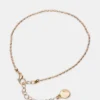 Herringbone Chain Anklet Set Gold