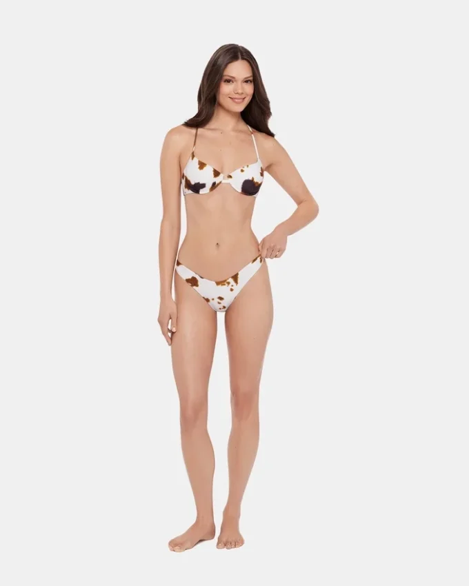 Hideout Bikini Bottom Cow Print Hideout Bikini Bottom Cow Print