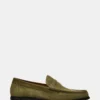 Huckle Green Suede Huckle Green Suede