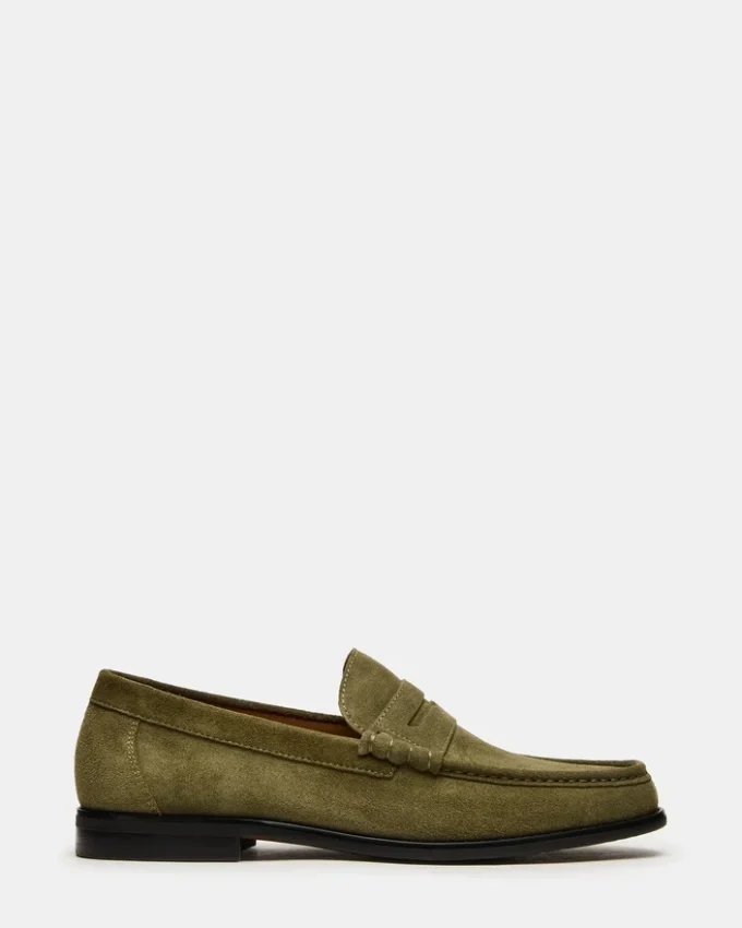 Huckle Green Suede Huckle Green Suede