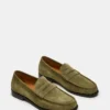 Huckle Green Suede Huckle Green Suede