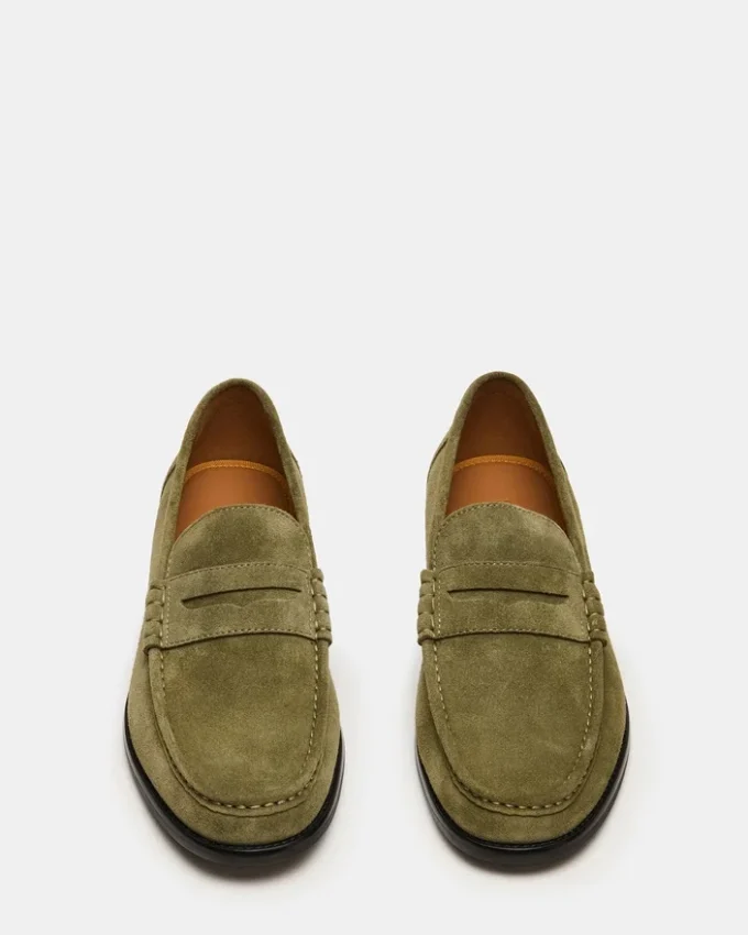 Huckle Green Suede Huckle Green Suede