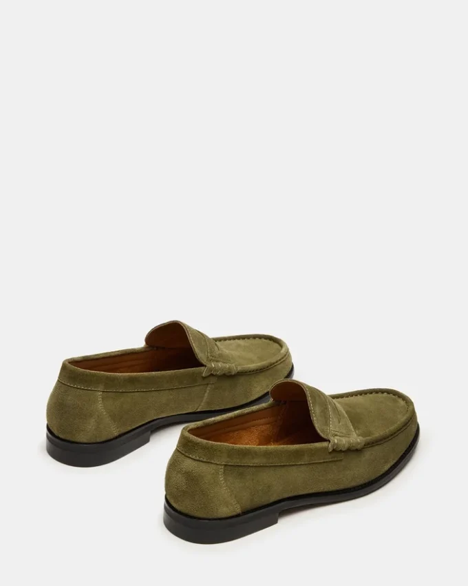 Huckle Green Suede Huckle Green Suede