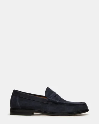 Huckle Navy Suede