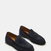 Huckle Navy Suede Huckle Navy Suede