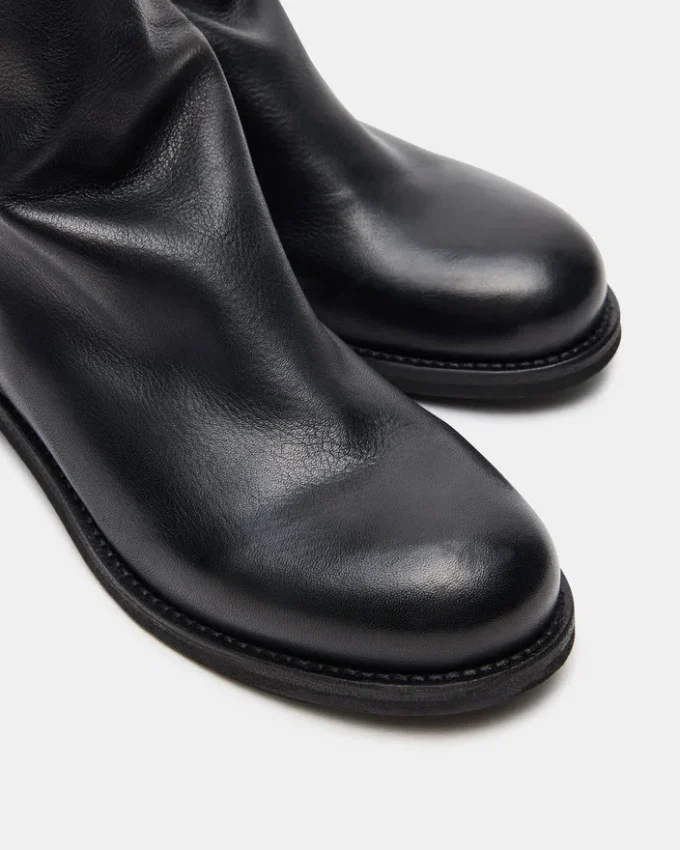 Hughie Black Leather Hughie Black Leather