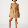 Inara Dress Beige Inara Dress Beige