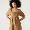 Inara Dress Beige Inara Dress Beige