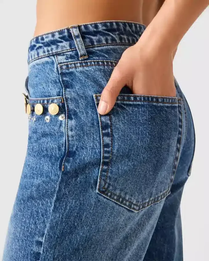 Irys Jean Dark Navy Irys Jean Dark Navy