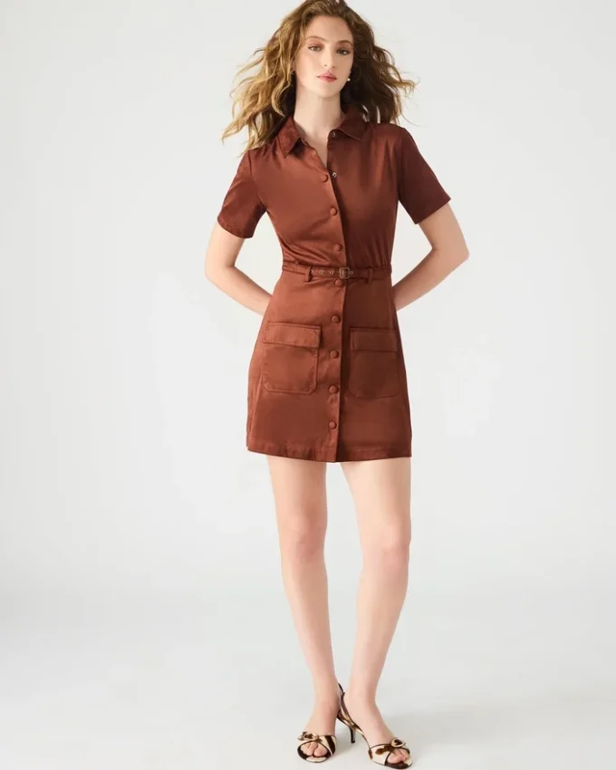 Joliana Dress Dark Fig Joliana Dress Dark Fig