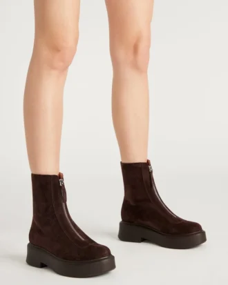 Jones Chocolate Brown Suede