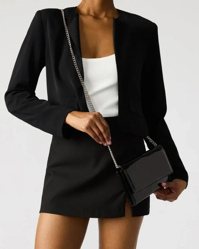 Juliana Bag Black Patent Juliana Bag Black Patent