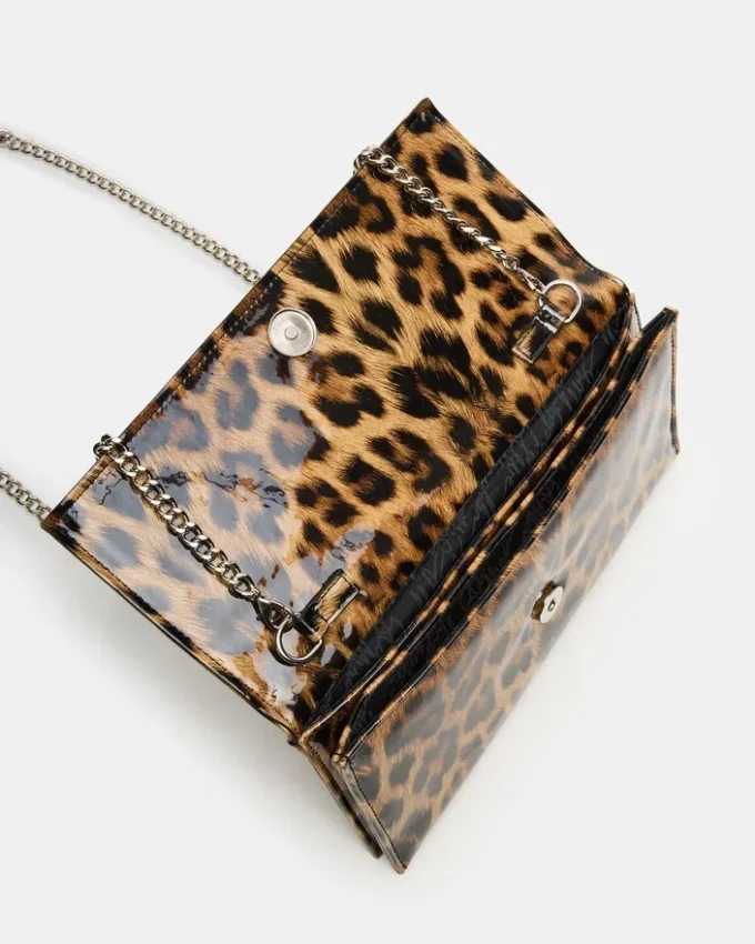 Juliana Bag Leopard Patent