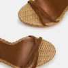 Juni Chestnut Suede Raffia