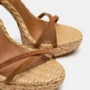 Juni Chestnut Suede Raffia