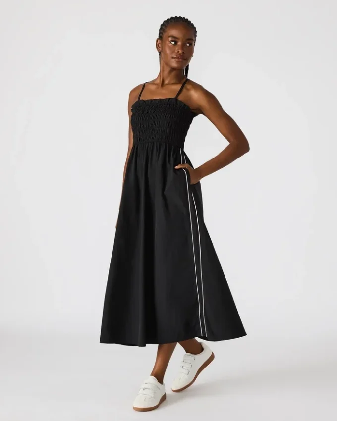 Kit Dress Black/White Kit Dress Black/White