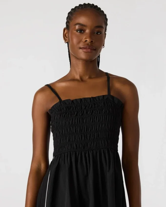 Kit Dress Black/White Kit Dress Black/White