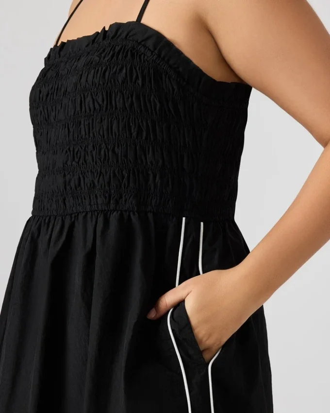 Kit Dress Black/White Kit Dress Black/White