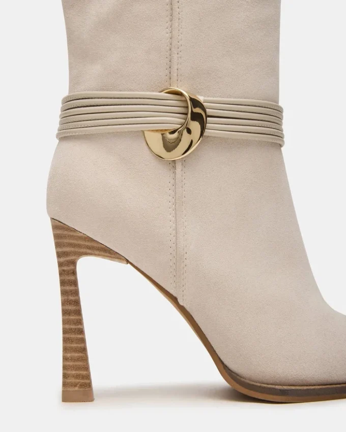 Kyndall Bone Suede