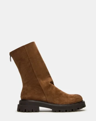 Lami Dark Taupe Suede