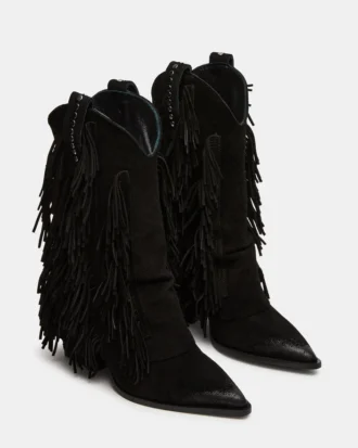 Landmark Black Suede