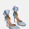 Larina Blue Satin Larina Blue Satin