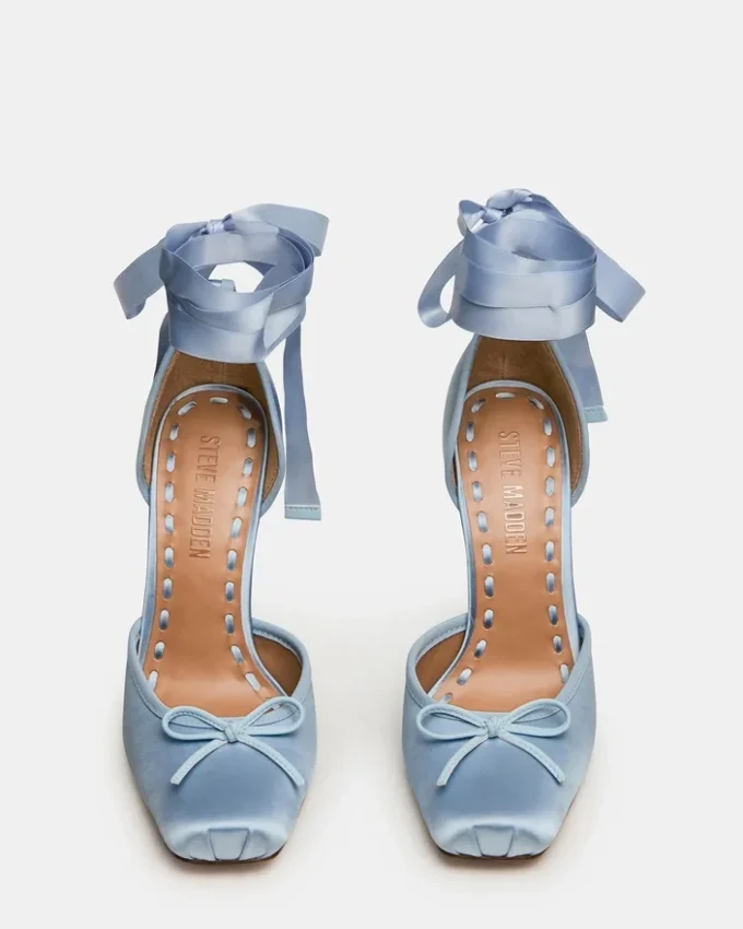 Larina Blue Satin Larina Blue Satin