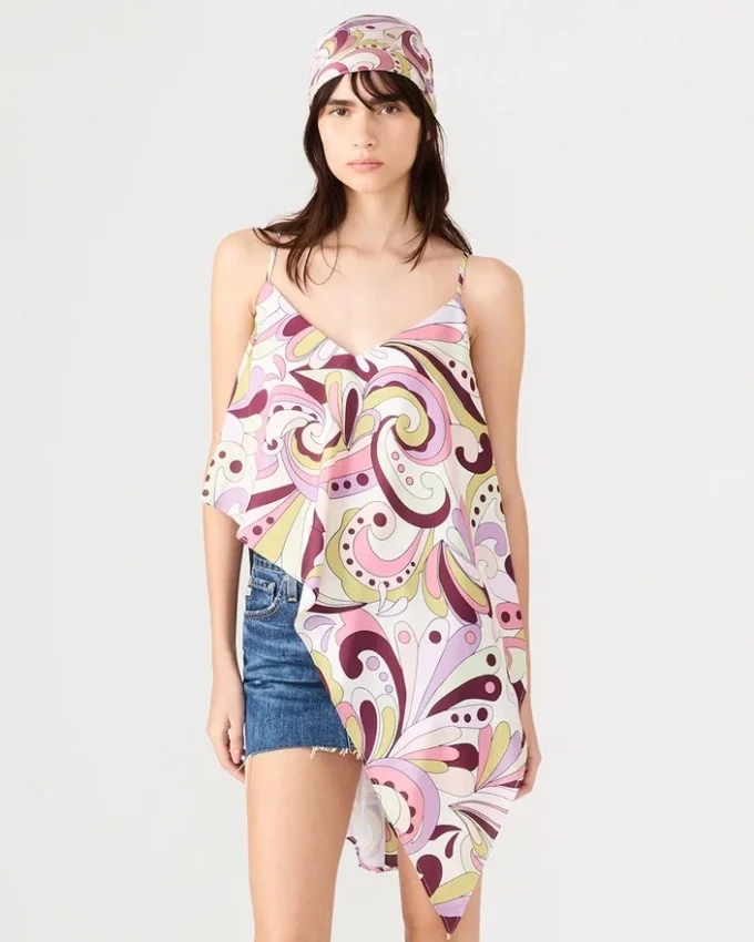 Lavender Printed Scarf Lavender Printed Scarf