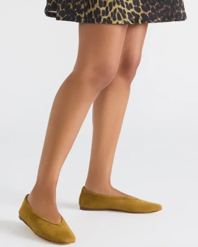 Leni Mustard Suede Leni Mustard Suede