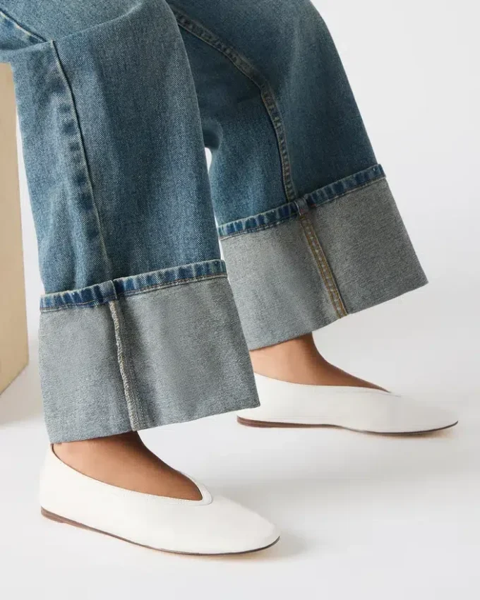 Leni White Leather Leni White Leather