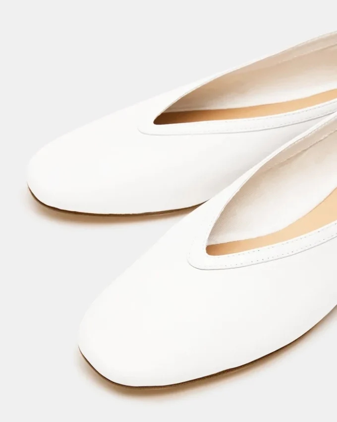 Leni White Leather Leni White Leather