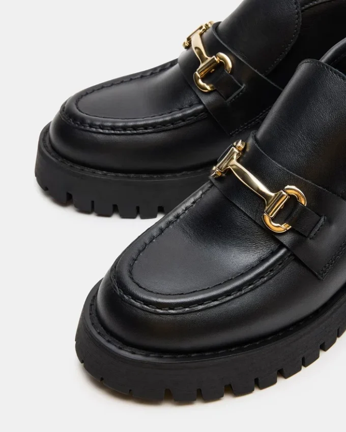 Leon Black Leather Leon Black Leather