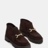 Leon Chocolate Brown Suede